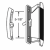 Howard & Malta Gray Patio Door Handle – 5 ⅛" Screw Spacing – SDH-1250 – Sliding Glass Door Handle - Illustration