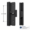 Clamp Style Patio Door Handle Assembly – 4 ¹⁵⁄₁₆" Screw Spacing – SDH-1236 – Sliding Glass Door Handle
