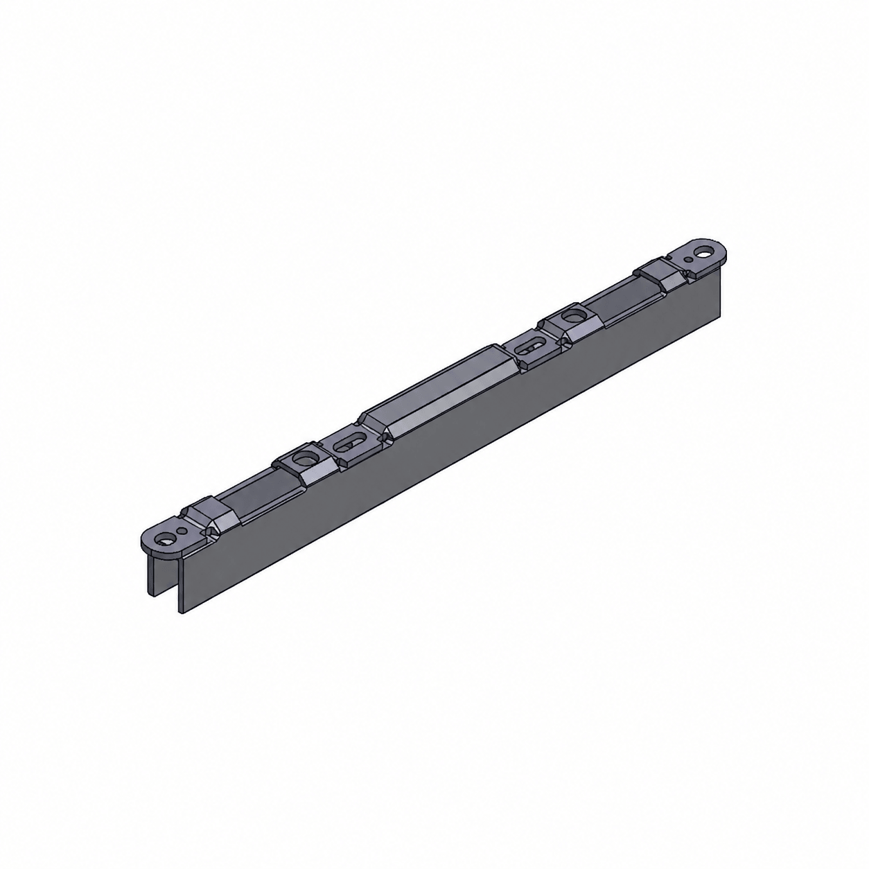 AMESBURY TRUTH Gemini 2-Point Keeper Double Mortise Keeper - SDK-1543 - Sliding Glass Door Keepers
