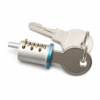 Key Cylinder Lock for 1-1/8” Doors – Keyed Different - SDL-1304 - Sliding Glass Door Key Cylinders