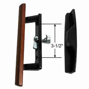 ACORN Patio Door Handle Assembly – 3 ¹⁵⁄₁₆" Screw Spacing – SDH-1241 – Sliding Glass Door Handle