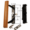 Wells Wood Patio Door Handle Set – 3 ¹⁵⁄₁₆" Screw Spacing – SDH-1245 – Sliding Glass Door Handle
